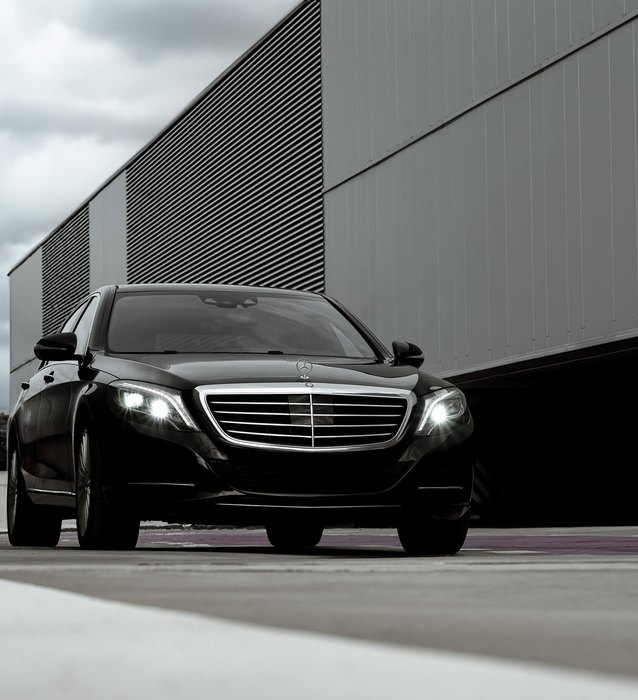 Mercedes S-Class pripravený na transfer