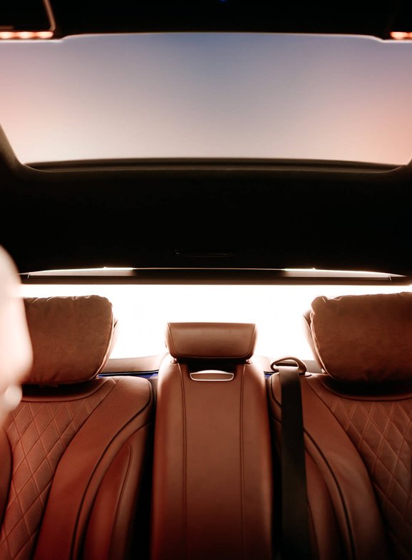 Kožený interiér Mercedes S-Class